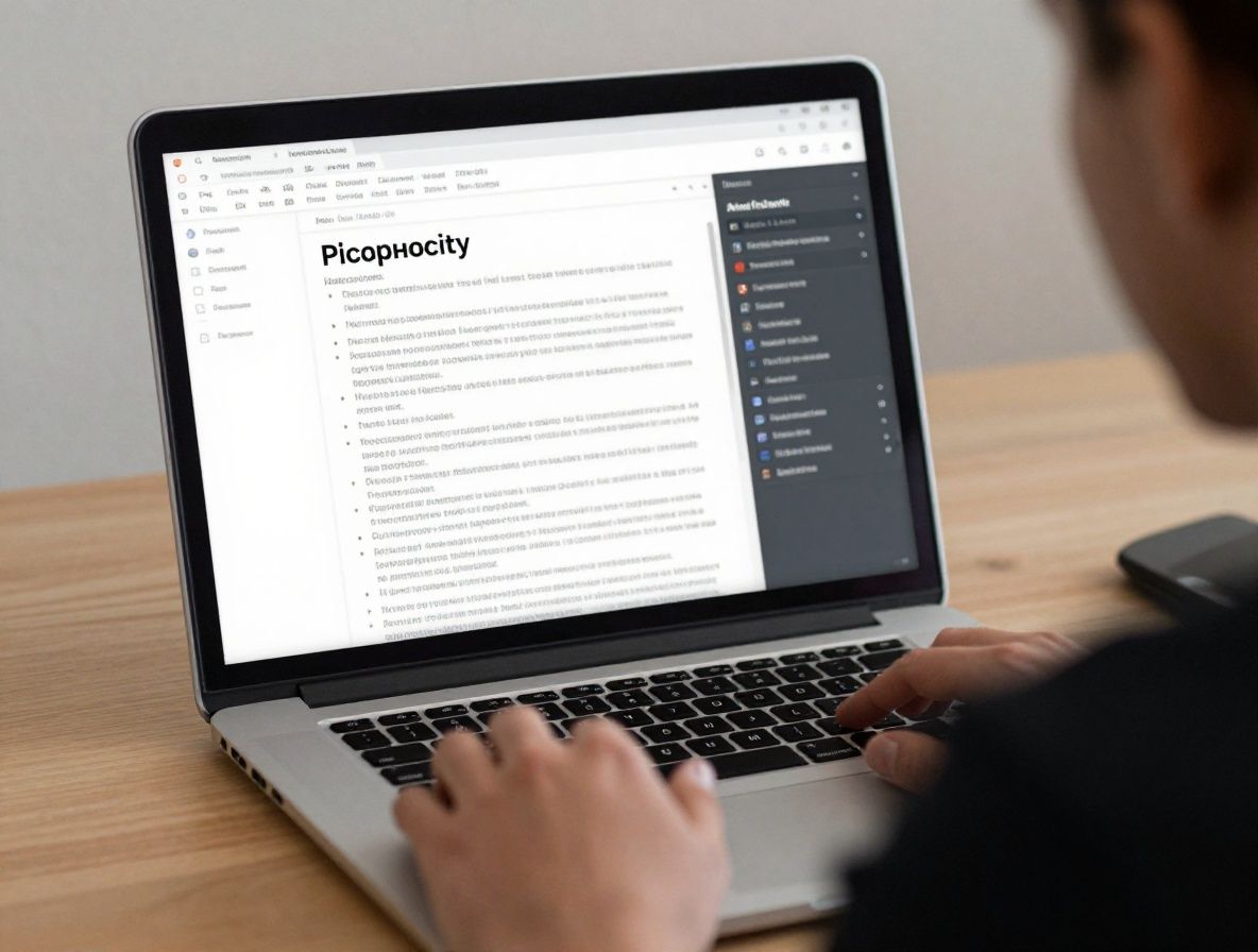 Журналист использует инструменты искусственного интеллекта для обработки данных и написания новостных материалов в современной редакции